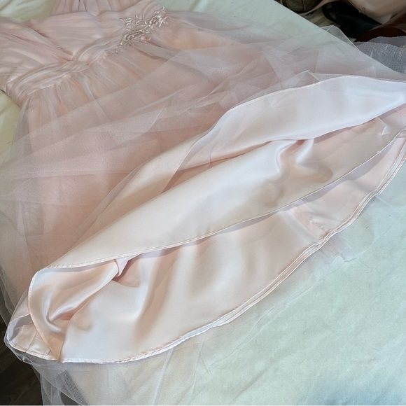 ALFRED Angelo Modern Vintage Style Ballerina Chiffon Bridesmaid Prom Dress NWT - Picture 15 of 16